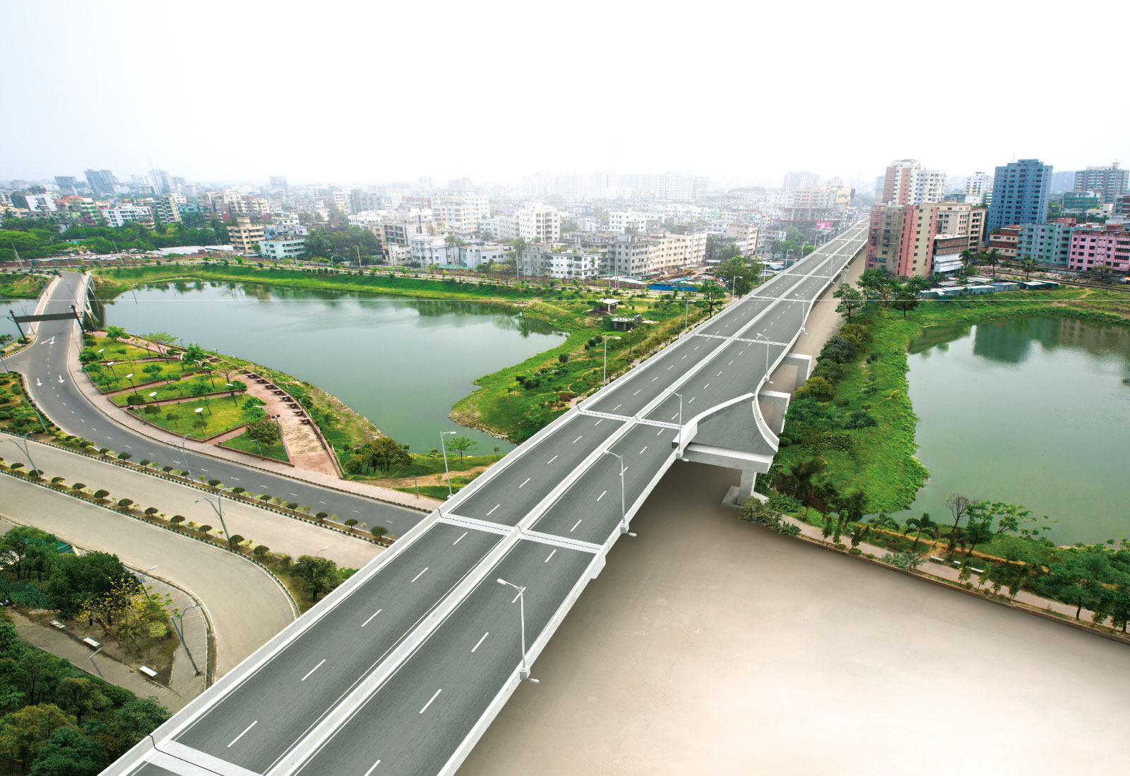Auspicious Inauguration Of Moghbazar-Mouchak Flyover